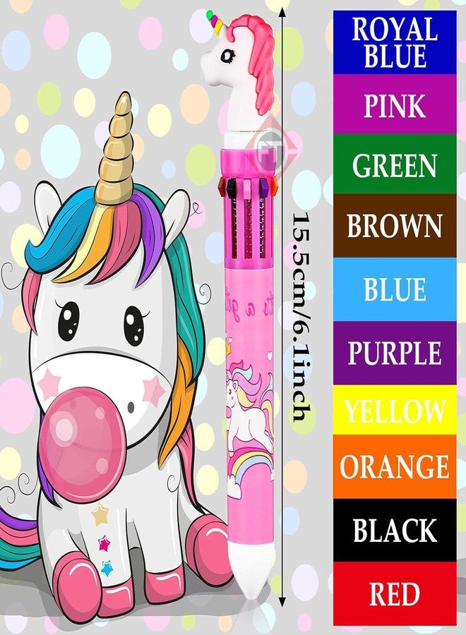 Firstly Mandala Design Stencil Geometric Ruler with Unicorn Multicolor Ten in One Ballpoint Pen for Kids|Spiral Drawing Kit Early Art Development Toy for Children - Image 5